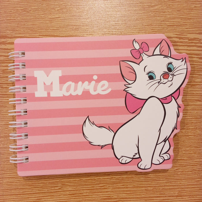 Miniso Disney Cat Collection Figure Wire Bound Book (Marie) (PDQ)