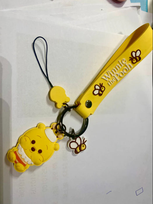 MINISO Winnie The Pooh Collection Bee Theme Phone Charm Strap