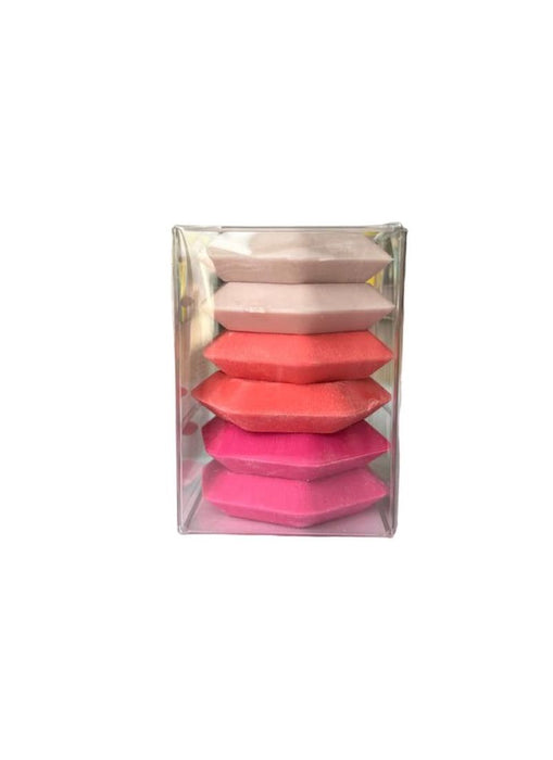 Miniso Pink Series Eraser Set (6 Pcs)