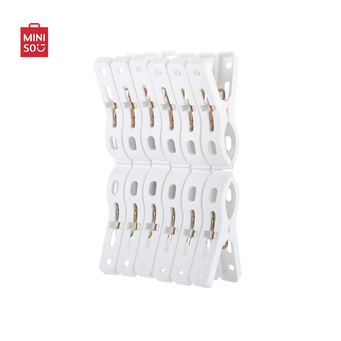 Miniso Medium Drying Clips 12 Pcs