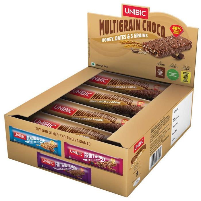 Unibic Snackbar Multigrain Choco