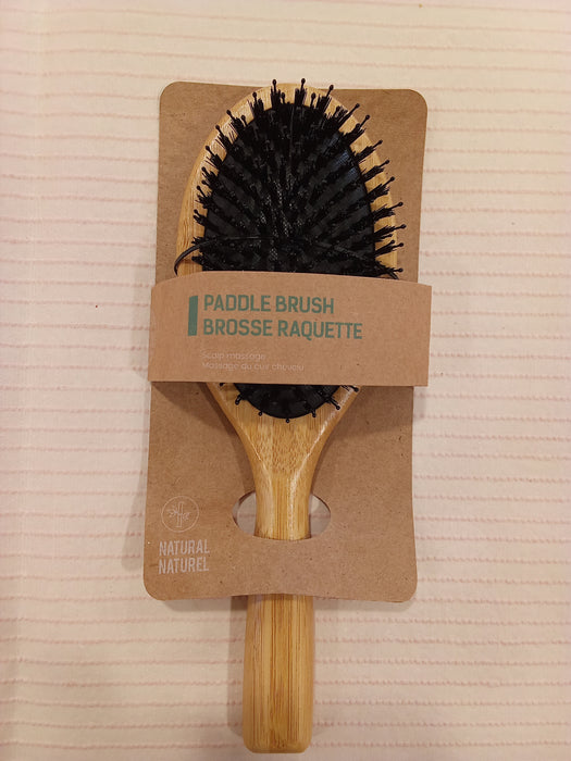 Miniso Eco Friendly Series Bamboo Oval Massage & Fluffy Hair Brush