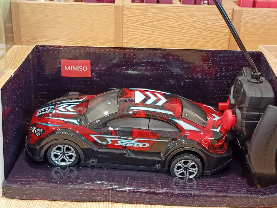 Miniso Plastic Toy Dazzling Car Black & Red
