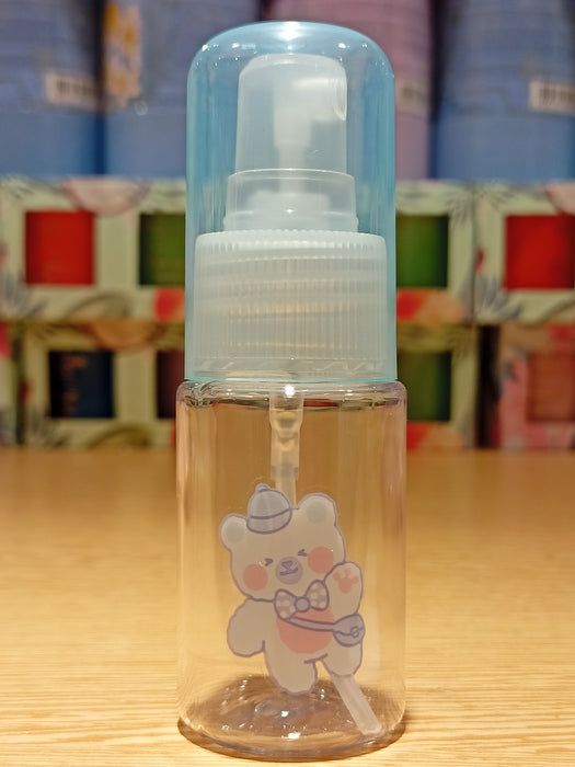 Miniso Cute Cartoon Series 30ml Press Spray Bottle Blue