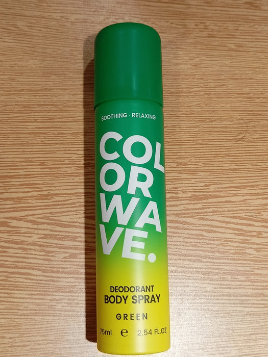 Miniso Color Wave Deodorant Body Spray (Green)