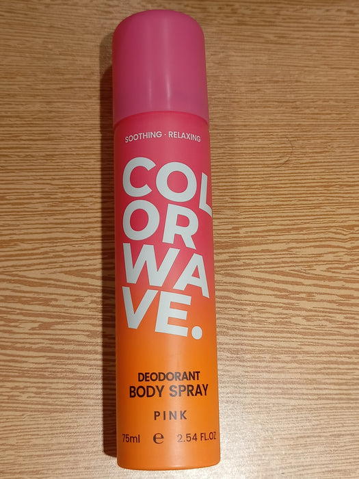 Miniso Color Wave Deodorant Body Spray (Pink)