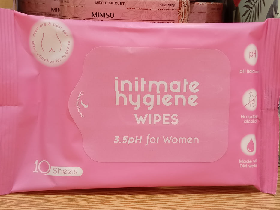 Miniso Intimate Hyginr Wipes 10 Sheets (Feminine)