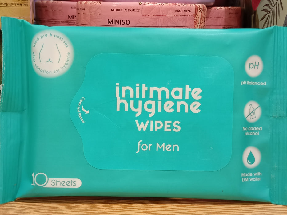 Miniso Intimate Hyginr Wipes 10 Sheets  (Men)