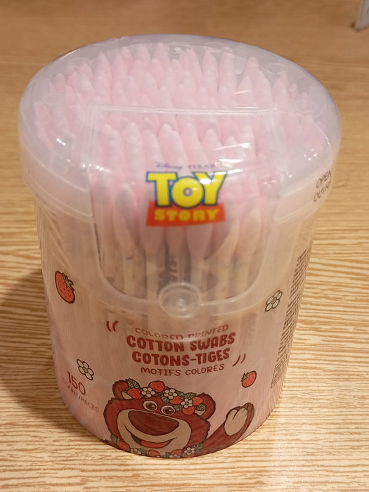 Miniso Disney Pixar Lotso Collection Colored Printed Cotton Swabs (150 count)