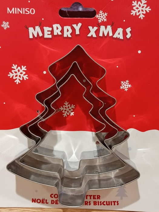Miniso Christmas Cookies Cutter 3pcs