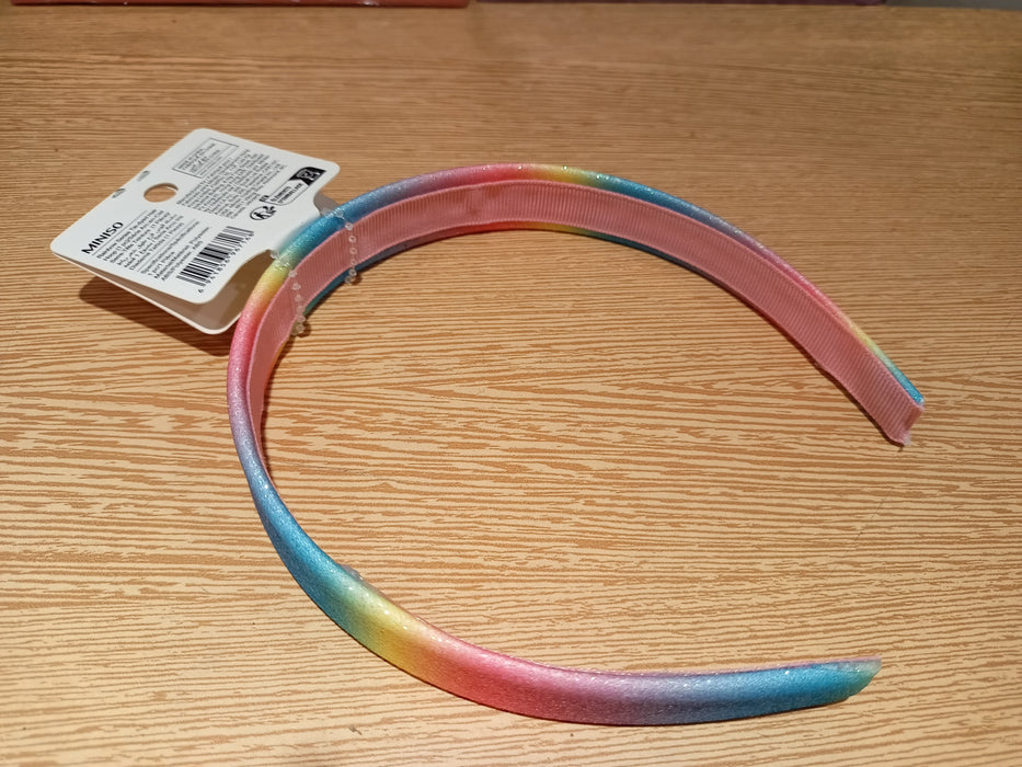 Miniso Rainbow Series Tie Dyed Hair Hoop 1Pcs