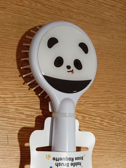 Miniso Animal Faces Collection Lovely Paddle Brush(Panda)