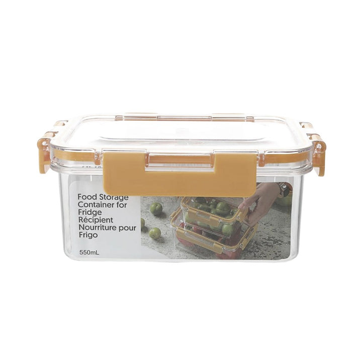 Miniso Food Storage Container for Fridge (550mL)(Yellow)