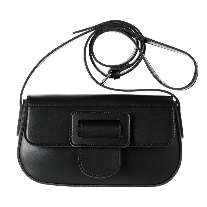 Miniso Crossbody Bag with Cool Buckle (Black)