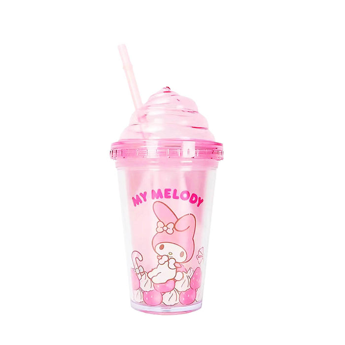 Miniso Sanrio Characters Plastic Water Bottle (320mL)(Pink)