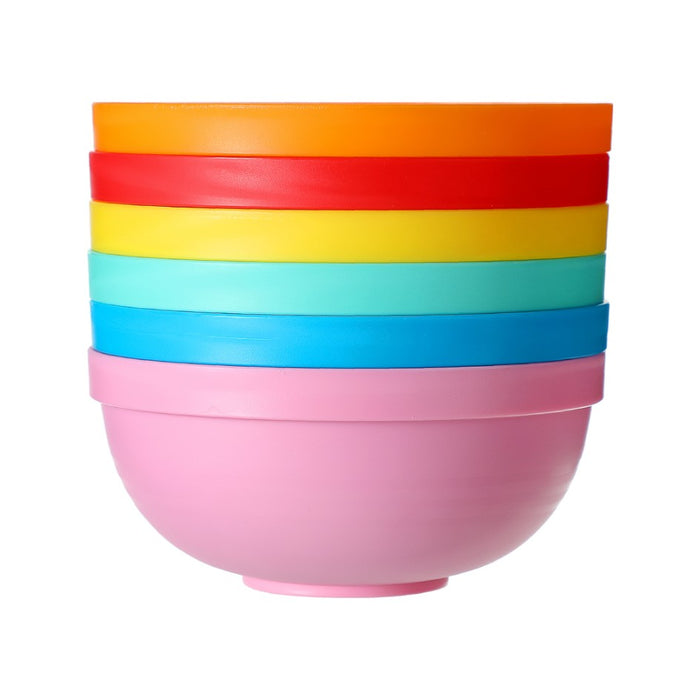Miniso Colorful Portable Bowl Set (Set of 6)