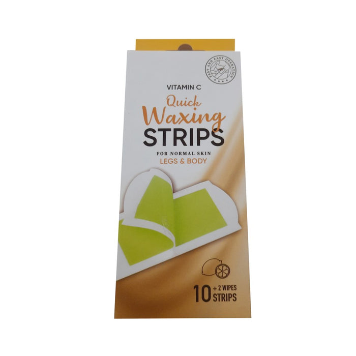 Miniso Quick Waxing Strip 10 Strips(Vitamin C)