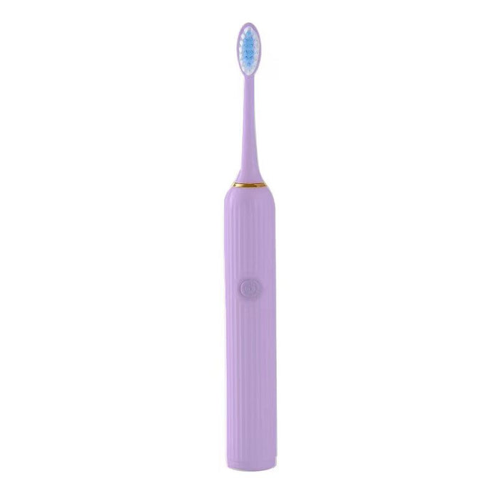 Miniso Pillar Design Toothbrush with 3Heads Model : BBKH06 Purple