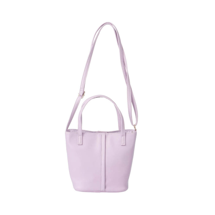 Miniso Minimalist Crossbody Tote Bag for Commuting (Purple)