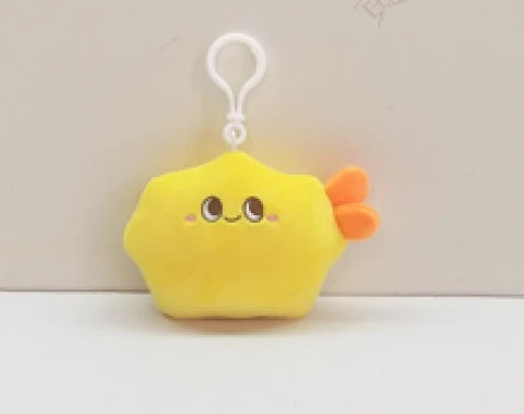 Miniso Happy Foods Collection 3.5in. Fried Shrimp Pendant