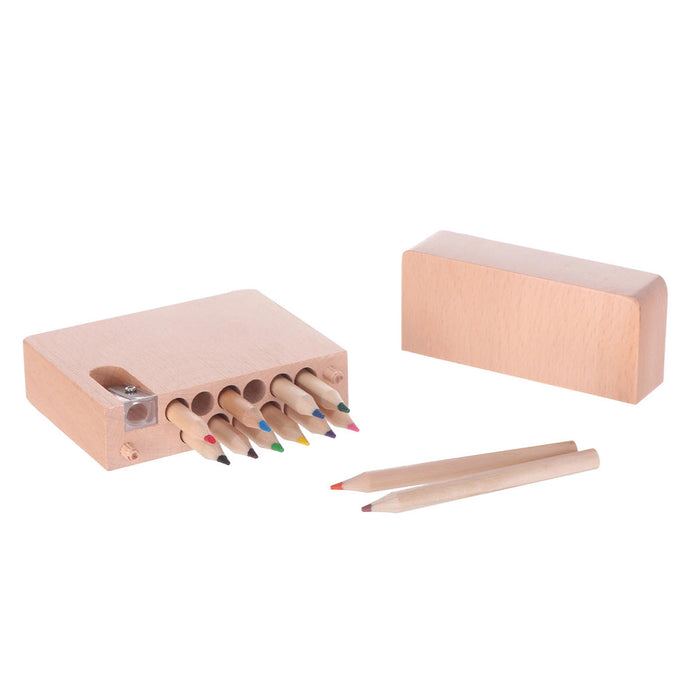 Miniso 12 Colors Pencil in Wooden Box SALE