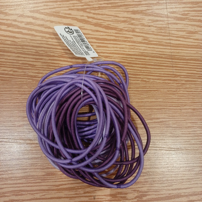 Miniso Color Gradient Hair Ties (40 pcs) Purple
