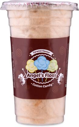 Angels Floss Caramel Flavour Cotton Candy