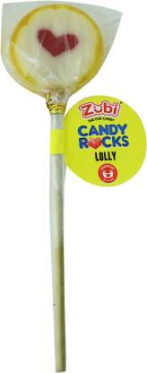 Zubi Candy Rocks Mango Lollipop  (20 g)