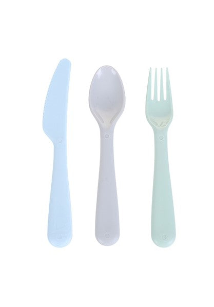 Miniso Colorful Eco-friendly Cutlery Set 18 Pack(Knife+Fork+Spoon)