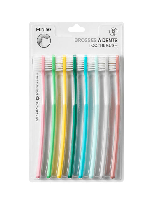 Miniso Gentle Toothbrushes (8 pcs)