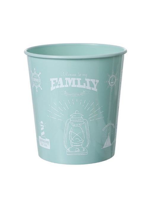 Miniso Round Print Trash Can