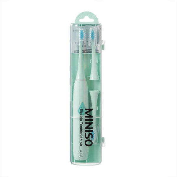 Miniso Multi-color Electric Toothbrush Kit(Green)