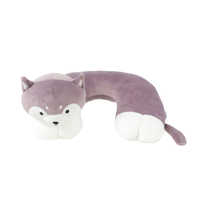Miniso Plush Toy U Shaped Pillow (Husky)