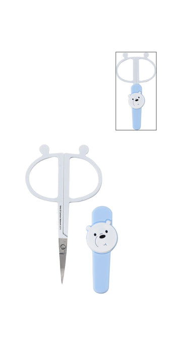 Miniso We Bare Bears Collection 5.0 Grooming Scissors (Ice Bear)