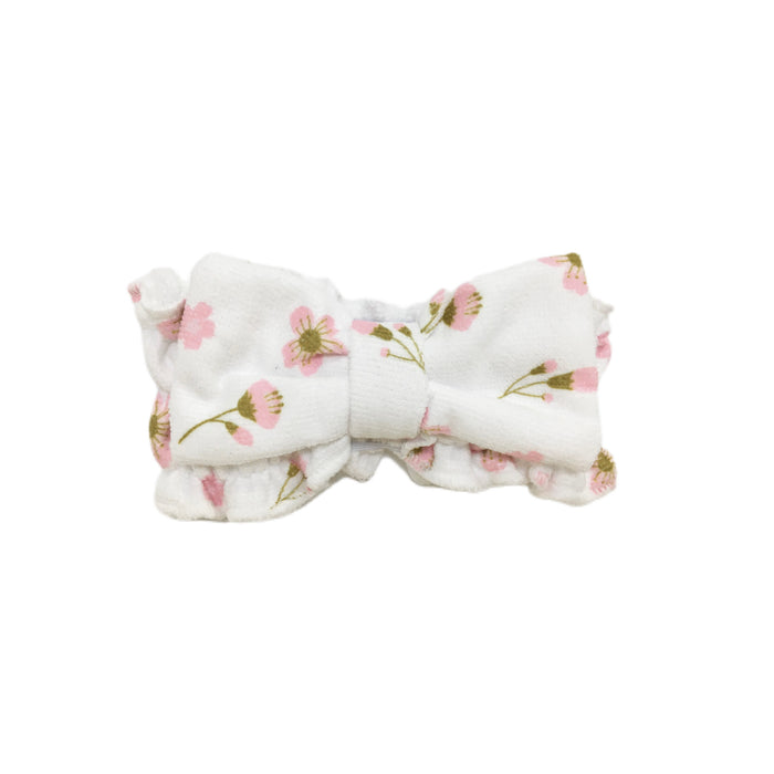 Miniso Sakura Blossom Bowknot Headband (White)