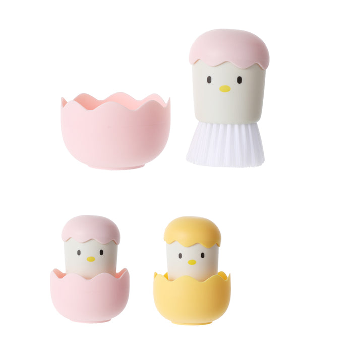 Miniso Newly-hatched Chick Design Cleaning Brush Pink