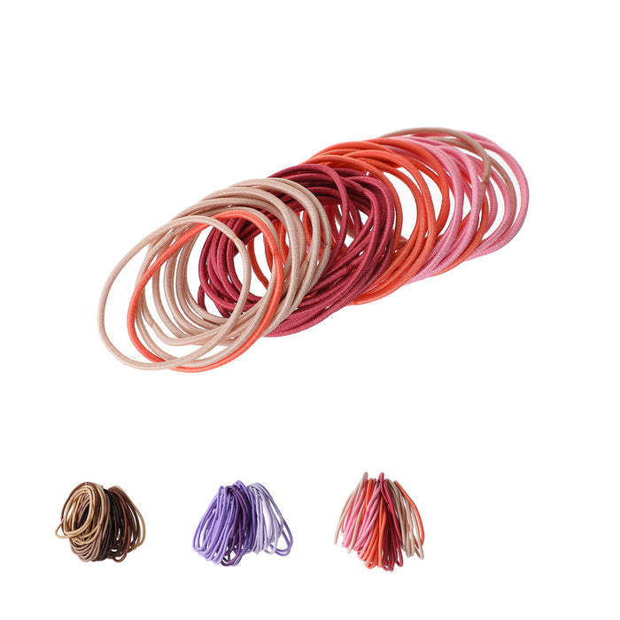 Miniso Color Gradient Hair Ties (40 pcs) Pink