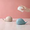 Miniso Whale Design Cleaning Brush pink