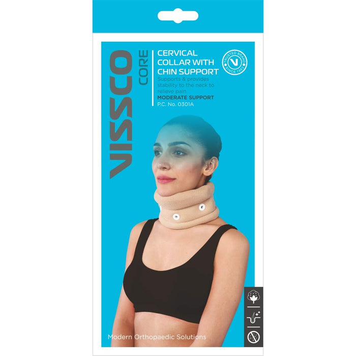 Vissco Cervical Collar With Chin Support Regular - Small