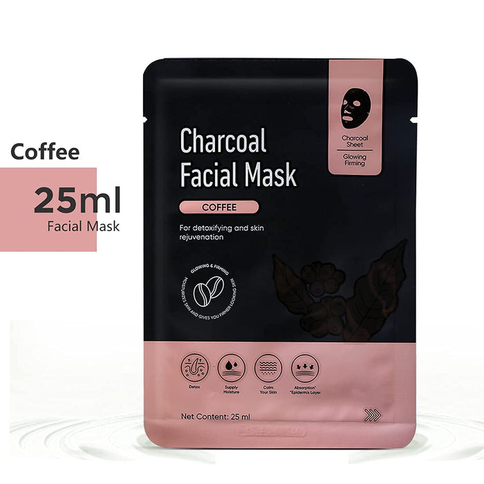 Miniso Charcoal Facial Mask - Coffee