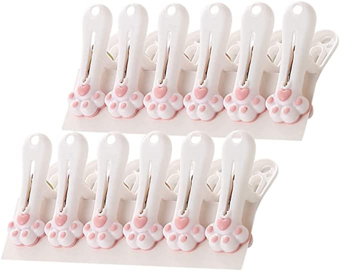 Miniso Cat Paw Series Laundry Clip (12pcs)