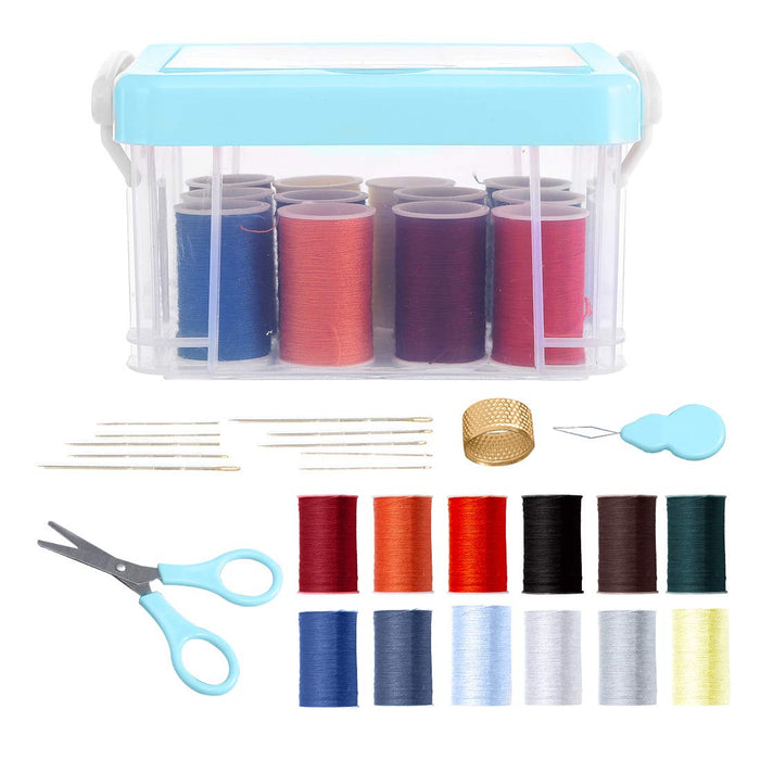 Miniso 12 Color Needle Work Set (Blue)