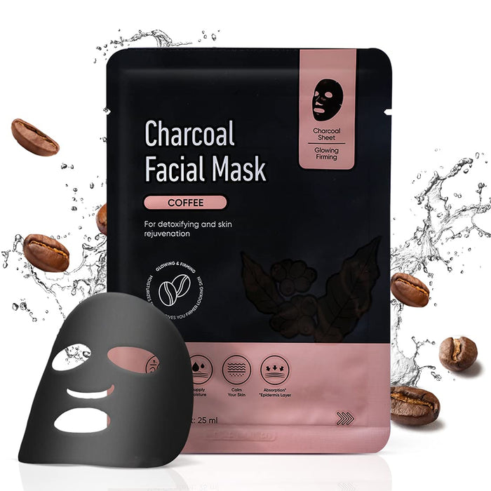 Miniso Charcoal Facial Mask - Coffee