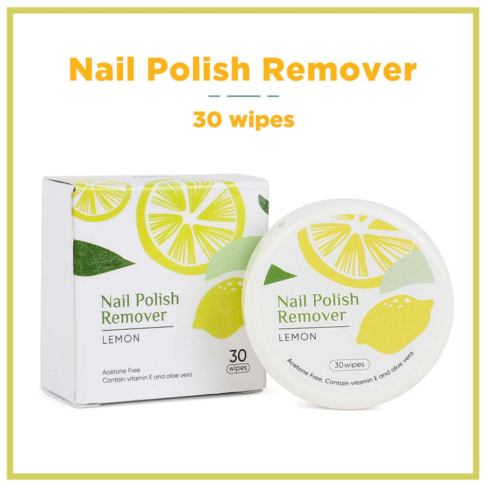 Miniso Nail Polish Remover, Lemon