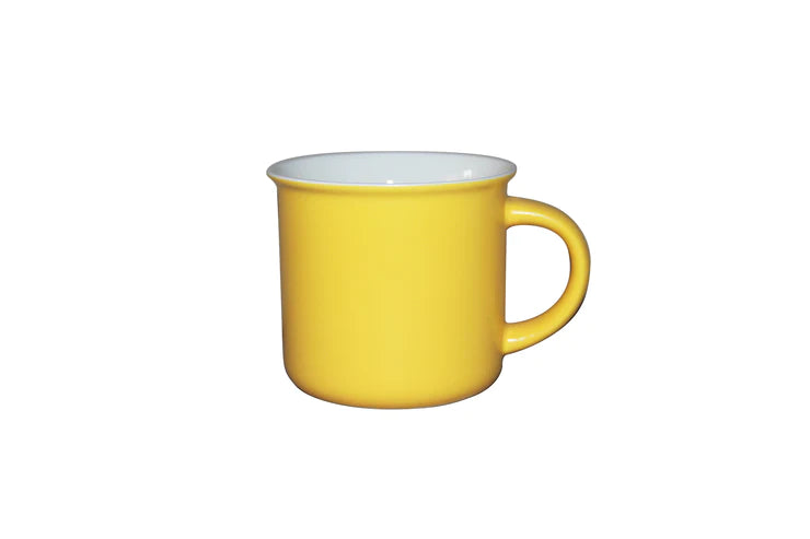 Miniso Clean Colored Glaze Ceramic mug Yellow