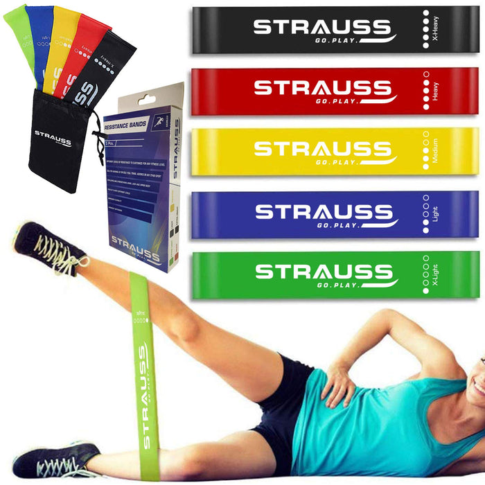 Strauss Resistance Band, (Set of 5)