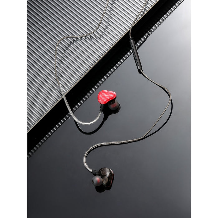 Miniso Oblique In ear Earphones Model: F035 (Red)