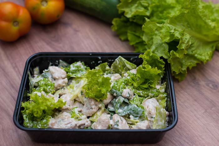 The Stayfit Kitchen Caesar Chicken Salad