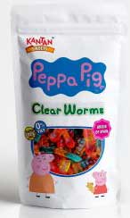 Fini Peppa Pig Clear Worms 60grams