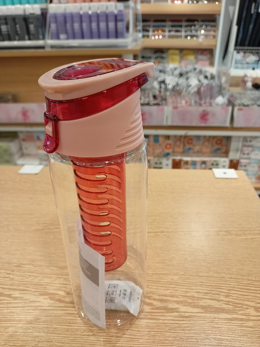 Miniso Light Fruit Patterned Water Bottle (Pink) 700ml
